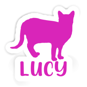 Sticker Lucy Cat Image