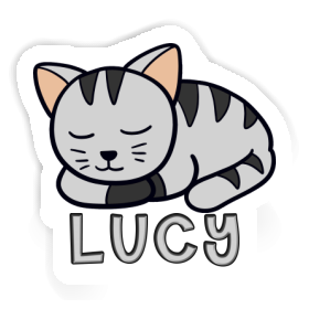 Cat Sticker Lucy Image