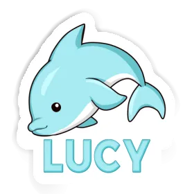 Dolphin Sticker Lucy Image