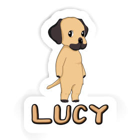 Lucy Sticker Rhodesian Ridgeback Image