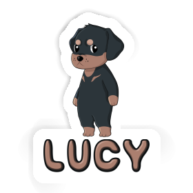 Sticker Lucy Rottweiler Image