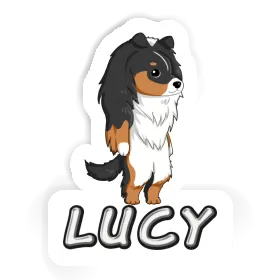 Sticker Lucy Shetland Sheepdog Image