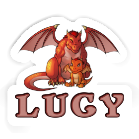 Sticker Dragon Lucy Image