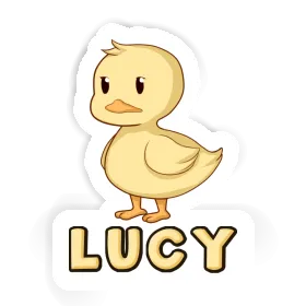 Sticker Lucy Duck Image