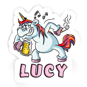 Unicorn Sticker Lucy Image