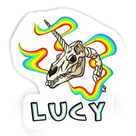 Lucy Sticker Skull Image