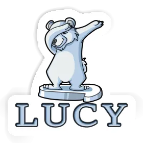 Autocollant Lucy Ours Image