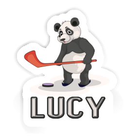 Lucy Autocollant Panda Image