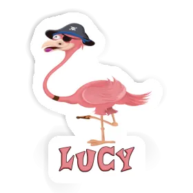 Sticker Flamingo Lucy Image