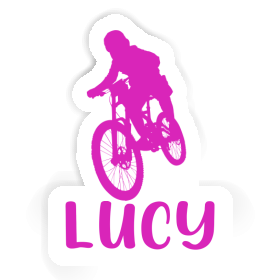 Sticker Freeride Biker Lucy Image