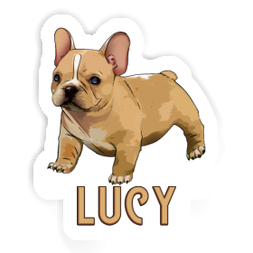 Frenchie Sticker Lucy Image