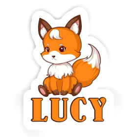 Fox Sticker Lucy Image