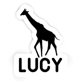 Autocollant Lucy Girafe Image