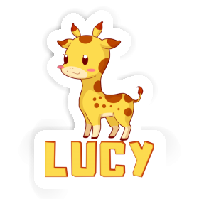 Autocollant Girafe Lucy Image