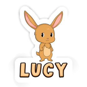 Sticker Easter Bunny Lucy Image