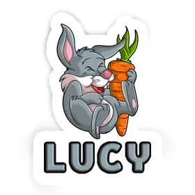 Lucy Sticker Easter bunny Image