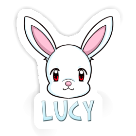 Rabbithead Sticker Lucy Image