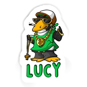 Sticker Hip-Hop Penguin Lucy Image