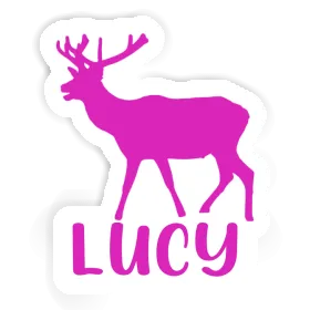 Deer Sticker Lucy Image