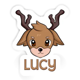 Lucy Sticker Deer Image