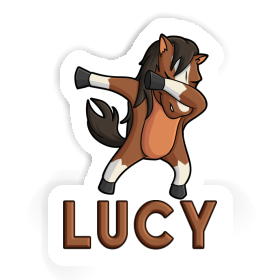 Lucy Sticker Horse Image