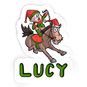 Lucy Sticker Rider Image