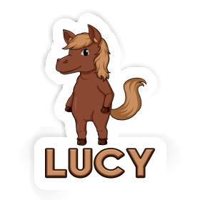 Sticker Lucy Horse Image