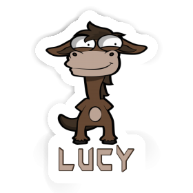 Sticker Standing Horse Lucy Image