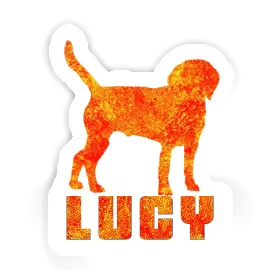 Lucy Sticker Dog Image