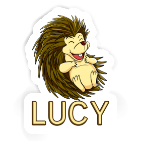 Hedgehog Sticker Lucy Image