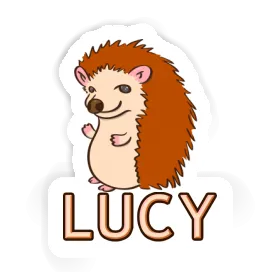 Lucy Sticker Hedgehog Image