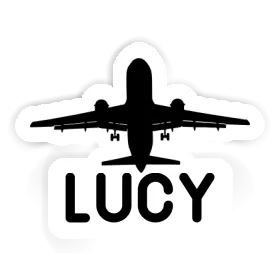 Jumbo-Jet Sticker Lucy Image