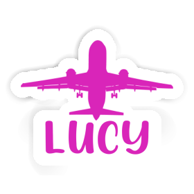 Lucy Sticker Jumbo-Jet Image