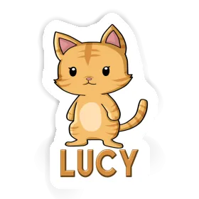 Kitten Sticker Lucy Image