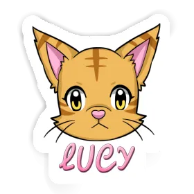 Lucy Sticker Kitten Image