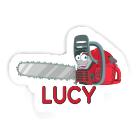 Sticker Lucy Chainsaw Image