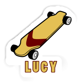 Autocollant Lucy Skateboard Image