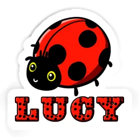 Lucy Sticker Ladybird Image