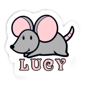 Mouse Sticker Lucy Image