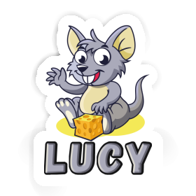 Mouse Sticker Lucy Image