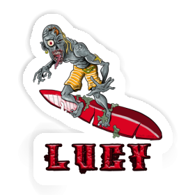 Surfer Sticker Lucy Image