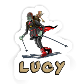 Lucy Sticker Telemarker Image