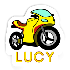 Motorbike Sticker Lucy Image