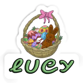 Easter basket Sticker Lucy Image