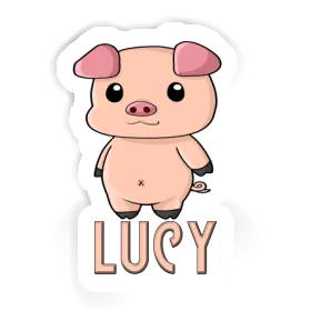 Sticker Piglet Lucy Image