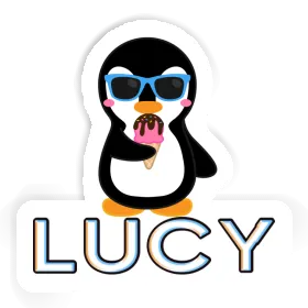 Lucy Sticker Penguin Image