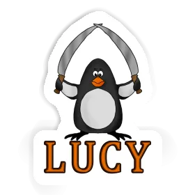 Sticker Lucy Fighting Penguin Image