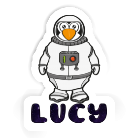 Sticker Lucy Astronaut Image