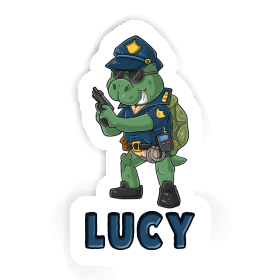 Sticker Officer Lucy Image