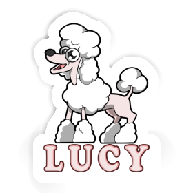 Sticker Lucy Poodle Image